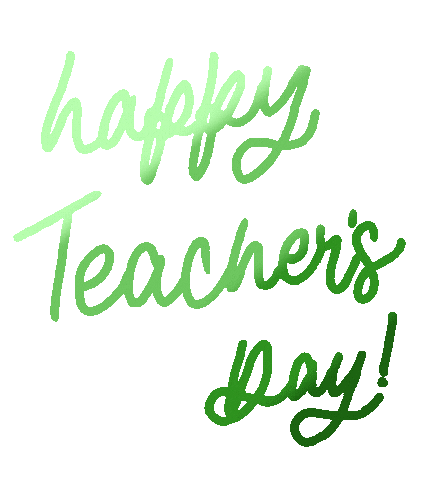 Teachers Day Sticker