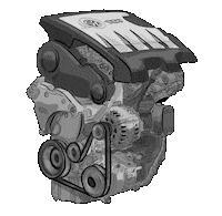 Motor Volkswagen Sticker