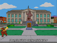 homer simpson singing GIF