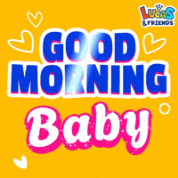 Good Morning Love GIF by Lucas and Friends by RV AppStudios