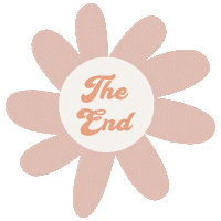 Happy The End Sticker by Mikyla Creates
