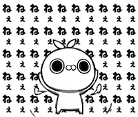crazyyamirabbit line うさぎ lineスタンプ クレイジー闇うさぎ Sticker
