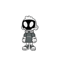 Ghost_Kid love dance fun chill Sticker