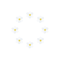 Flower Blooming Sticker