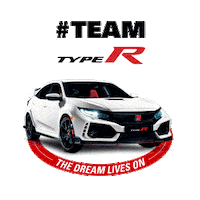 hondaphil team honda honda cars ph honda cars philippines the dream lives on Sticker