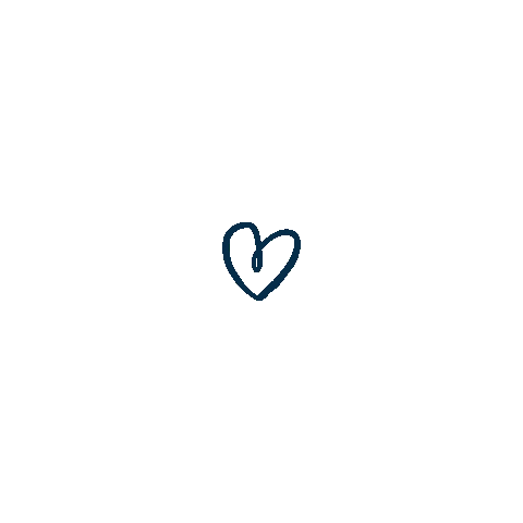 In Love Heart Sticker by Gestrikt door Claudia
