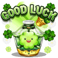 Good Luck Sticker