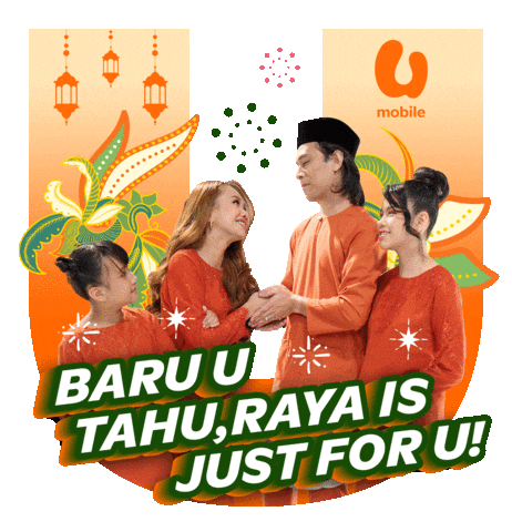 Hari Raya Sticker by U Mobile