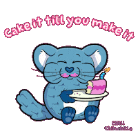 Happy Birthday Eating Sticker by VeeFriends