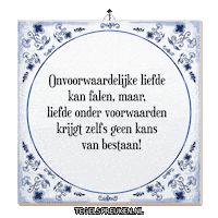 Troost Vertrouwen Sticker by Tegelspreuken.nl