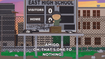 scoreboard east high school stadium GIF by South Park 
