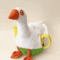 Kiss Kiss Duck GIF by TeaCosyFolk