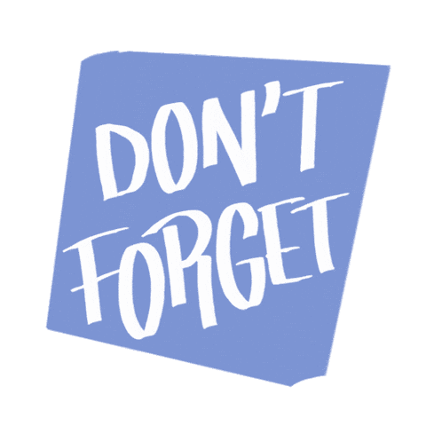 Date Dont Forget Sticker by University of Mannheim – Universität Mannheim