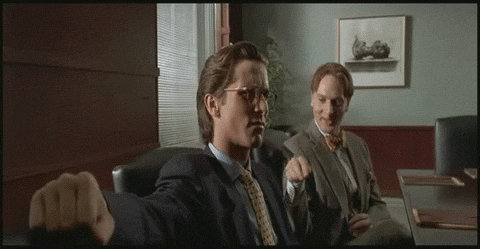 american psycho gamers GIF by Cheezburger