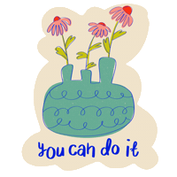 Encourage You Can Do It Sticker