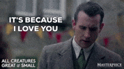 I Love You Neville GIF by MASTERPIECE | PBS