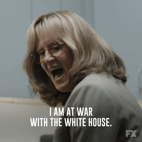 War Impeachment GIF by FX Networks