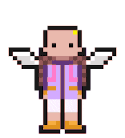 8 Bit Dance Sticker