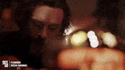 julian barratt eating GIF