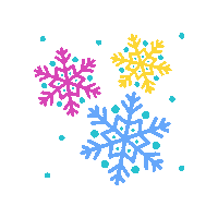 Snowflake Cm Sticker by Cheerfully Made