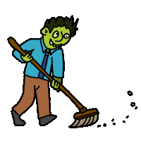 Cleaning Herb Sticker by herbertonic