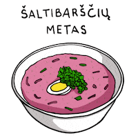 saltekai saltibarsciai Sticker by Socialus Marketingas