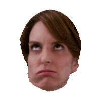 eye roll STICKER by imoji