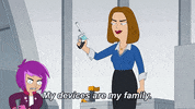 DuncanvilleFOX animation fox family phone GIF