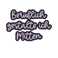 Gemeinde Sticker by Lucie Gerstmann