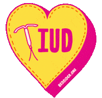Birth Control Hearts Sticker by Bedsider