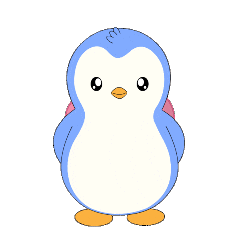 I Love You Hearts Sticker by Pudgy Penguins