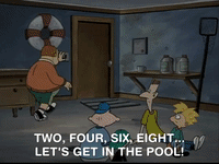 hey arnold nicksplat GIF