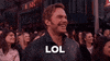 Chris Pratt Lol GIF
