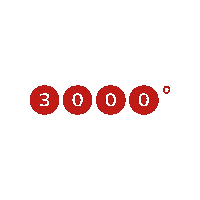 3000Grad Sticker by fortschritt3000