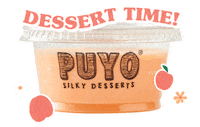 puyodesserts happy mood yay yummy Sticker