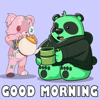 Good Morning Coffee GIF by SuperVerse