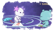 LulaDreams art friends drawing artwork GIF