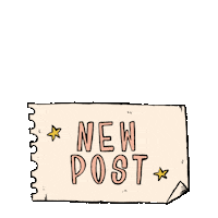 Cartoon New Post Sticker by illustache