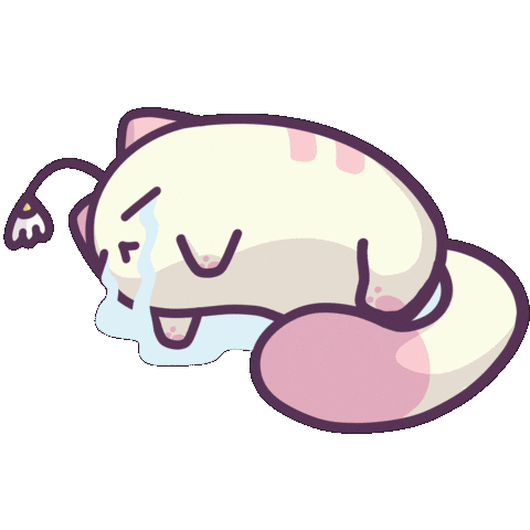 Sad Cat Sticker by Castaways