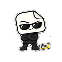 Chill Looking Good Sticker by ZTIKIX