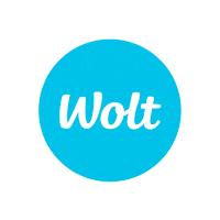 Delivery Order Sticker by Wolt