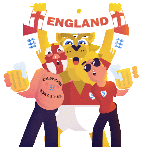 English England Sticker by Manne Nilsson