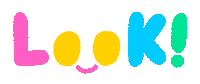 eyes look Sticker by MIS0HAPPY