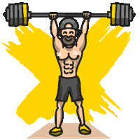Crossfit Weightlifting Sticker by BCROSS Challenge