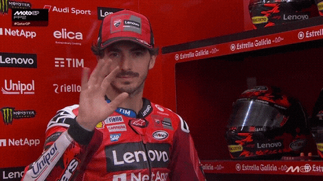 Wave Hello GIF by MotoGP™