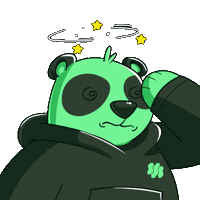 Stars Spinning Sticker by SuperVerse