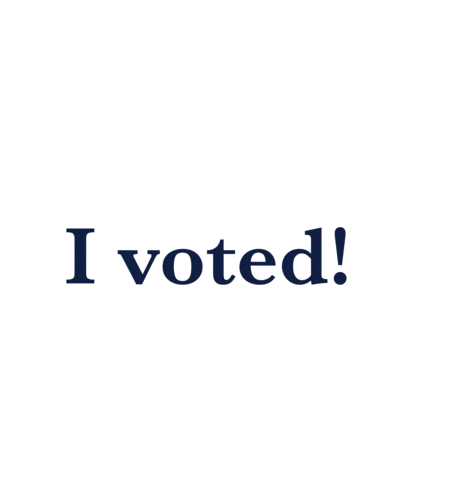 ElectoApp giphyupload sticker vote i voted Sticker