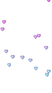 Pink Hearts Sticker by Simon Falk