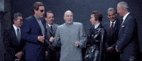 Austin Powers Evil Laugh GIF