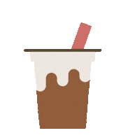 吐 Bubble Tea Sticker